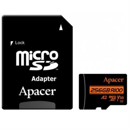 Apacer 256GB Class 10 MicroSD with Adapter 1 Apacer 256GB Class 10 MicroSD with Adapter