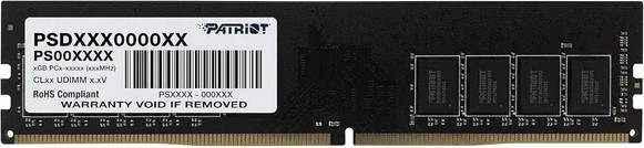 Patriot Signature Line UDIMM DDR4 8GB Desktop Memory Module 1 Patriot Signature Line UDIMM DDR4 8GB Desktop Memory Module