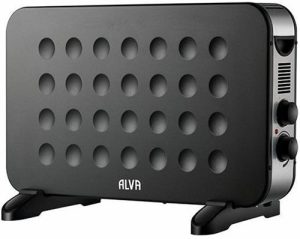 Alva 2000w  Electric Convection Black Heater