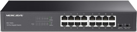 Mercusys 16 Port Gigabit Desktop or Rackmount Switch 1 Mercusys 16 Port Gigabit Desktop or Rackmount Switch