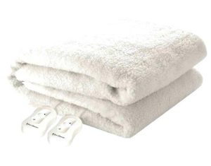 Pure Pleasure King Fullfit Sherpa Fleece Extra Length Electric Blanket