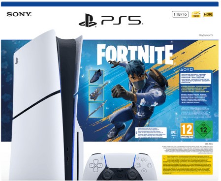 PlayStation 5 Slim 1TB Fortnite Bundle Disc Edition 1 PlayStation 5 Slim 1TB Fortnite Bundle Disc Edition