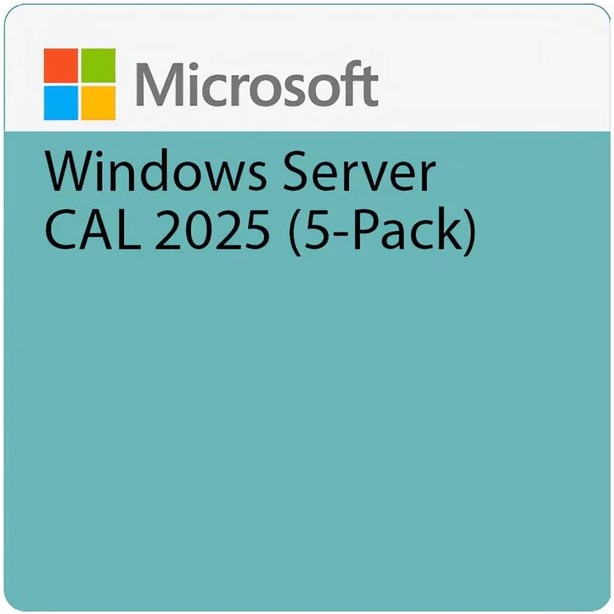 Microsoft Windows Server 2025 5 User CAL DSP License 1 Microsoft Windows Server 2025 5 User CAL DSP License