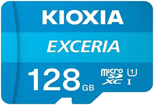 Kioxia Exceria 128GB MicroSDXC Memory Card 1 Kioxia Exceria 128GB MicroSDXC Memory Card