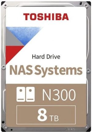Toshiba N300 8TB NAS Internal SATA Hard Drive
