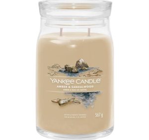 Yankee Candle Signature Collection Amber & Sandalwood Large