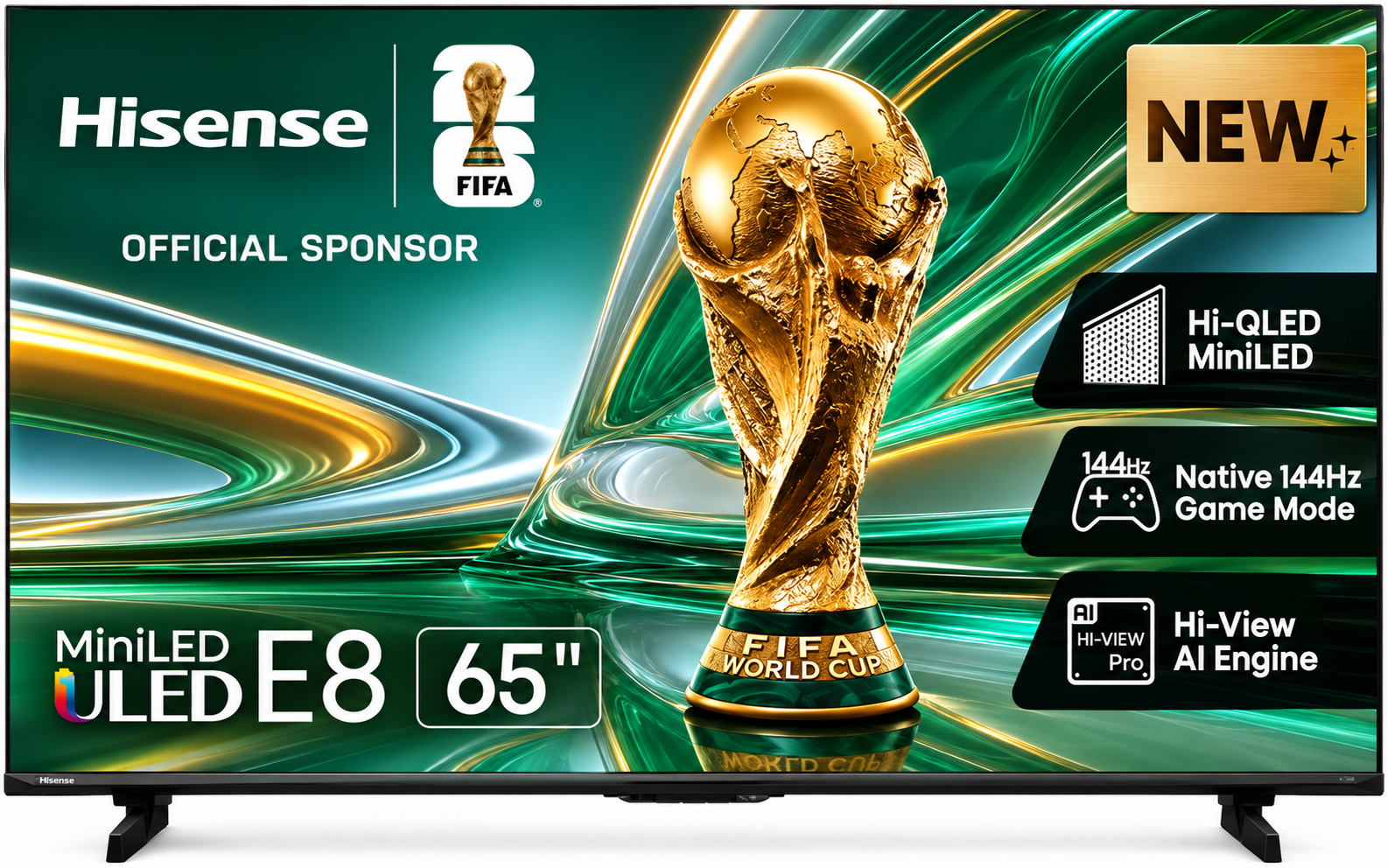 Hisense 65 Inch E8S UHD Mini LED 144Hz Smart TV 1 Hisense 65 Inch E8S UHD Mini LED 144Hz Smart TV