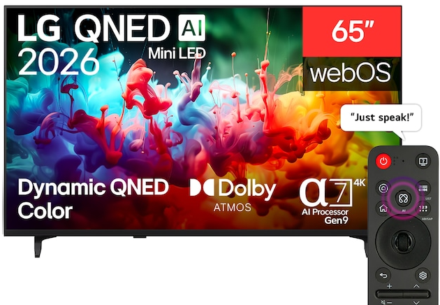 LG 65 Inch QNED70B6T QNED AI Mini-LED 4K Smart TV 1 LG 65 Inch QNED70B6T QNED AI Mini-LED 4K Smart TV