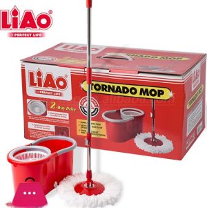 Casey LIAO 360 Degree Spin Tornado Mop And Backet