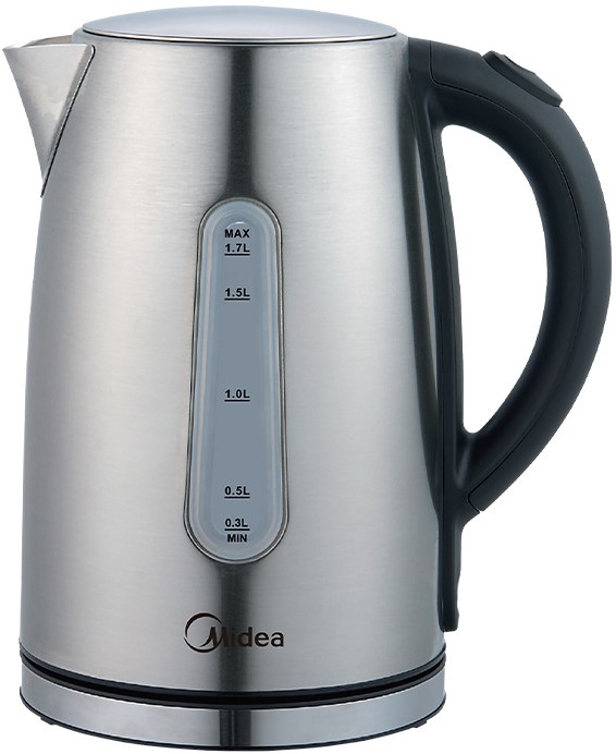 Midea Deluxe 1.7 Litre Stainless Steel Kettle 1 Midea Deluxe 1.7 Litre Stainless Steel Kettle