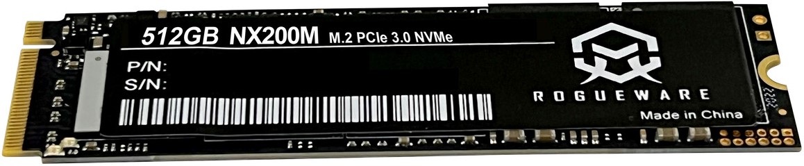 Rogueware NX200M M.2 NVMe PCIe 3.0 Gen3x4 512GB SSD 1 Rogueware NX200M M.2 NVMe PCIe 3.0 Gen3x4 512GB SSD