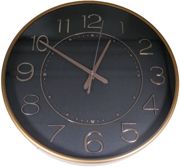 Casey Analog 30cm Round Face Rose Gold Black Wall Watch 1 Casey Analog 30cm Round Face Rose Gold Black Wall Watch