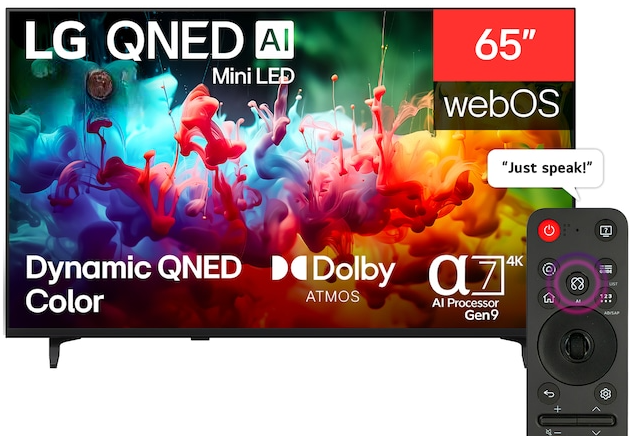 LG 65 Inch QNED70B6T QNED AI Mini-LED 4K Smart TV 1 LG 65 Inch QNED70B6T QNED AI Mini-LED 4K Smart TV