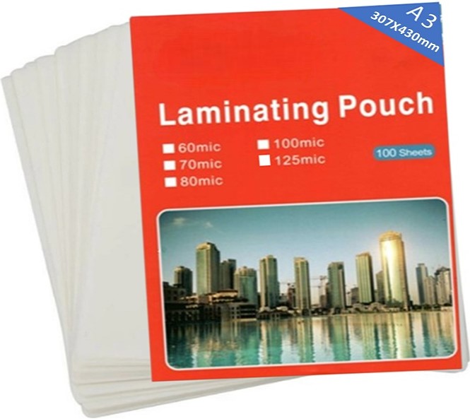 Brainware A3 160mic 100 Sheets Laminating Pouch 1 Brainware A3 160mic 100 Sheets Laminating Pouch