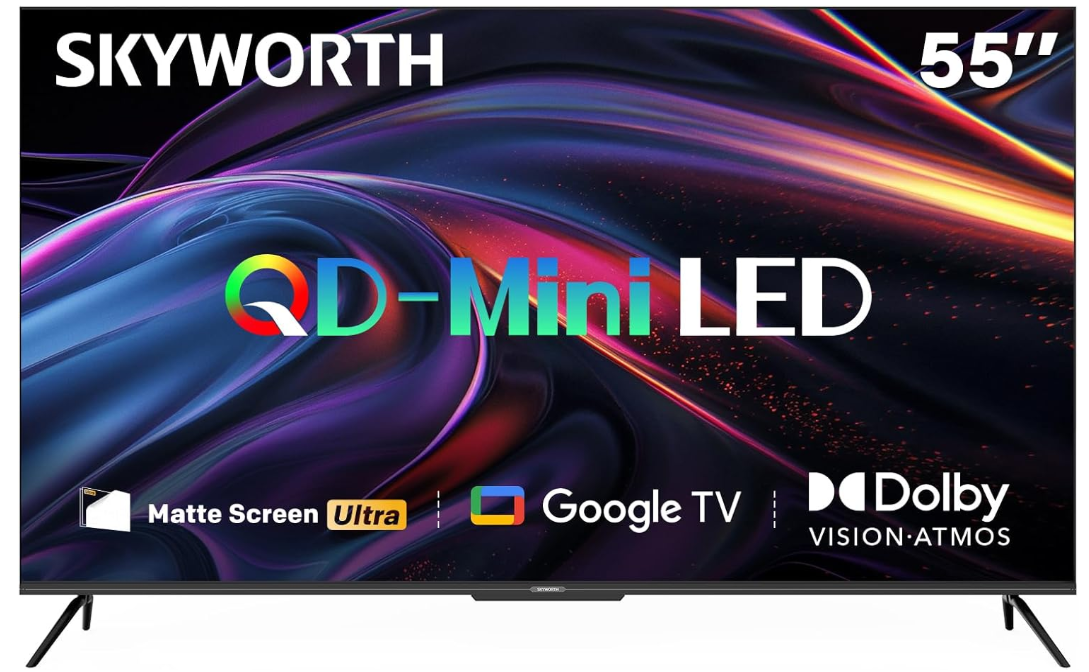 Skyworth 55 Inch UHD Q6600K QLED Google TV 1 Skyworth 55 Inch UHD Q6600K QLED Google TV