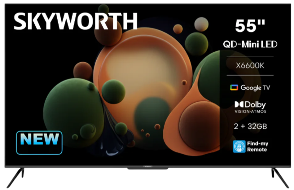 Skyworth 55 Inch UHD 4K QLED Google TV 1 Skyworth 55 Inch UHD 4K QLED Google TV