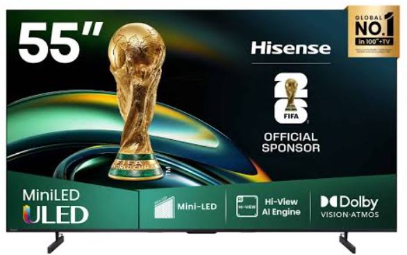 Hisense 55 Inch UHD Mini LED Smart TV 1 Hisense 55 Inch UHD Mini LED Smart TV