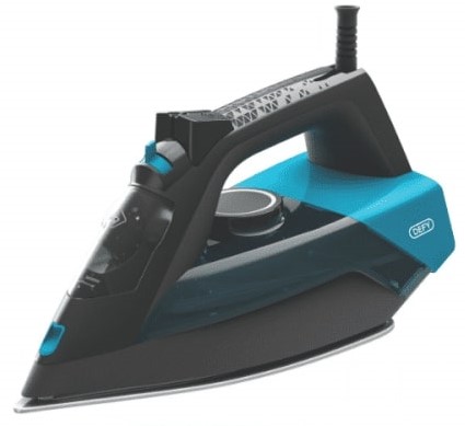 Defy 2600w Black With Blue Steam Iron 1 Defy 2600w Black With Blue Steam Iron