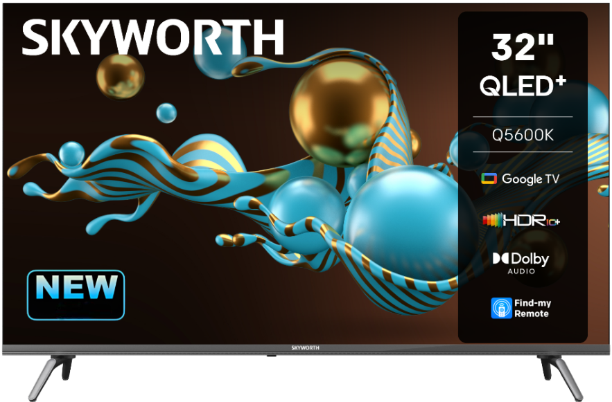 Skyworth 32 Inch HD Ready QLED Google TV 1 Skyworth 32 Inch HD Ready QLED Google TV